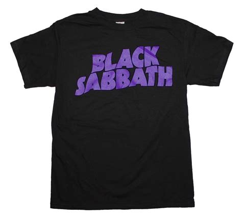 black sabbath t shirt asda stock